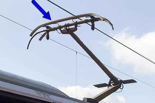 碳纤维高铁受电弓滑板是什么?